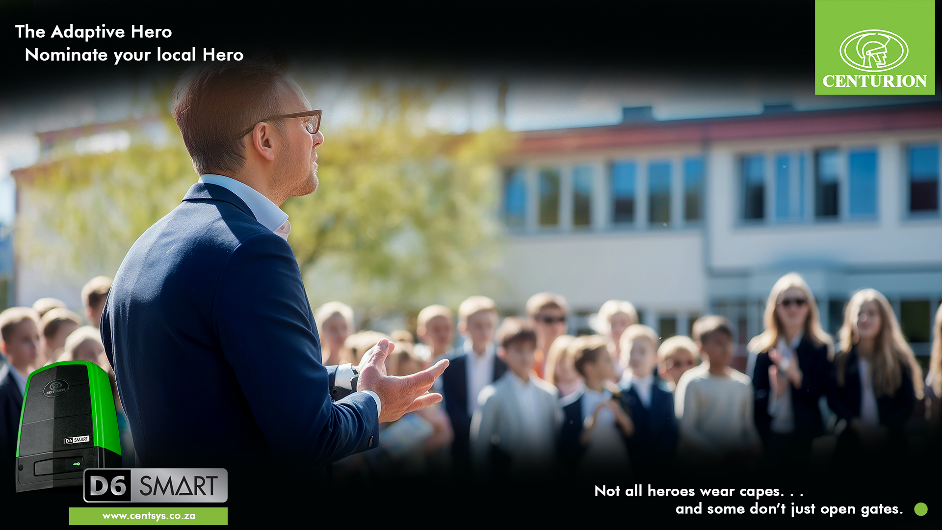 Centurion Systems_Make a Difference_D6 SMART_Blog