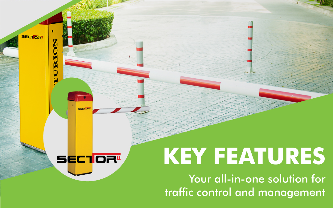 SECTOR II Traffic Barrier: The Most Innovative Features at Your Fingertips