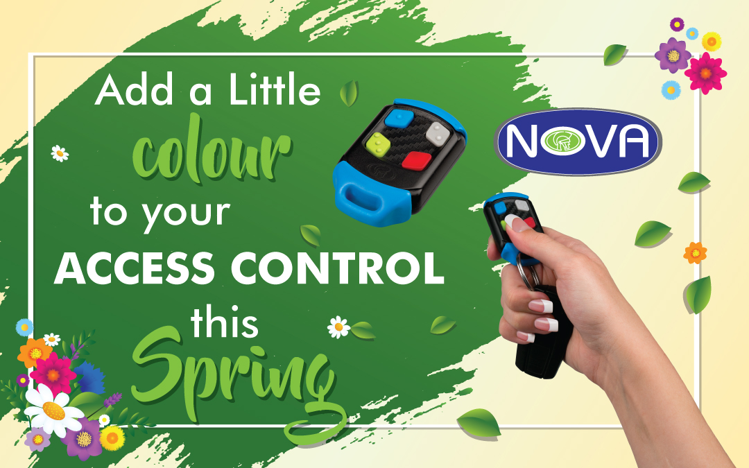 Add a Little Colour to Your Access Control this Spring