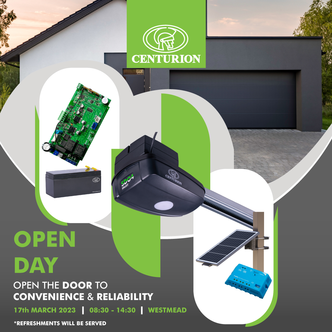 Centurion Systems KZN Open Day. 17 March 2023