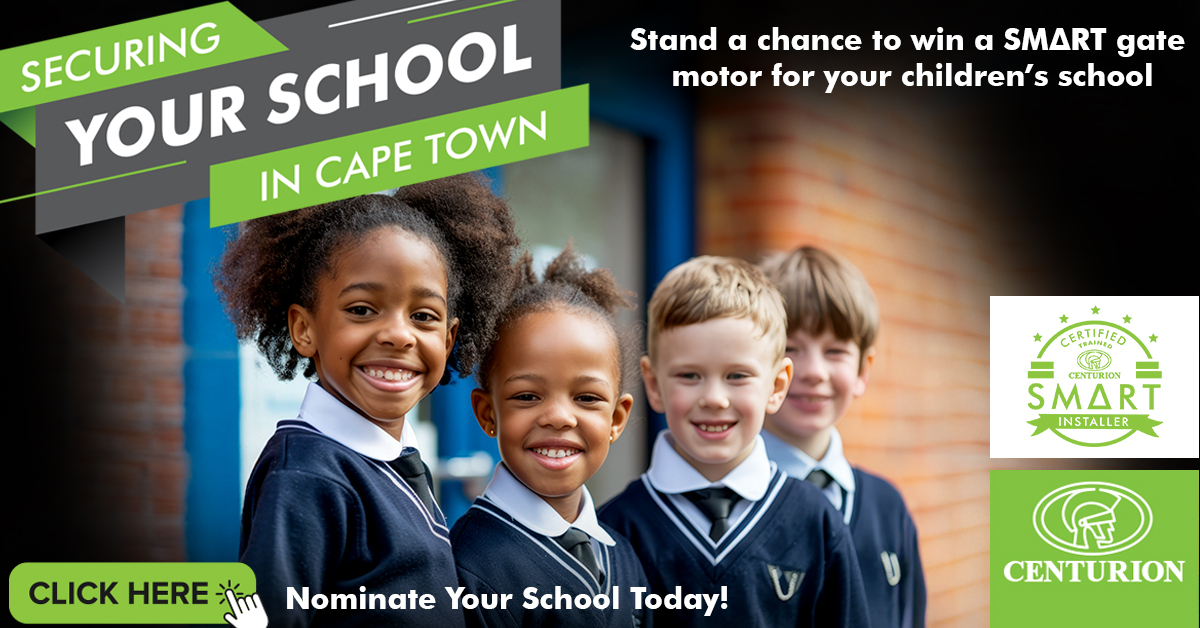 Centurion Systems’ Initiative to Secure Ten Cape Town Schools
