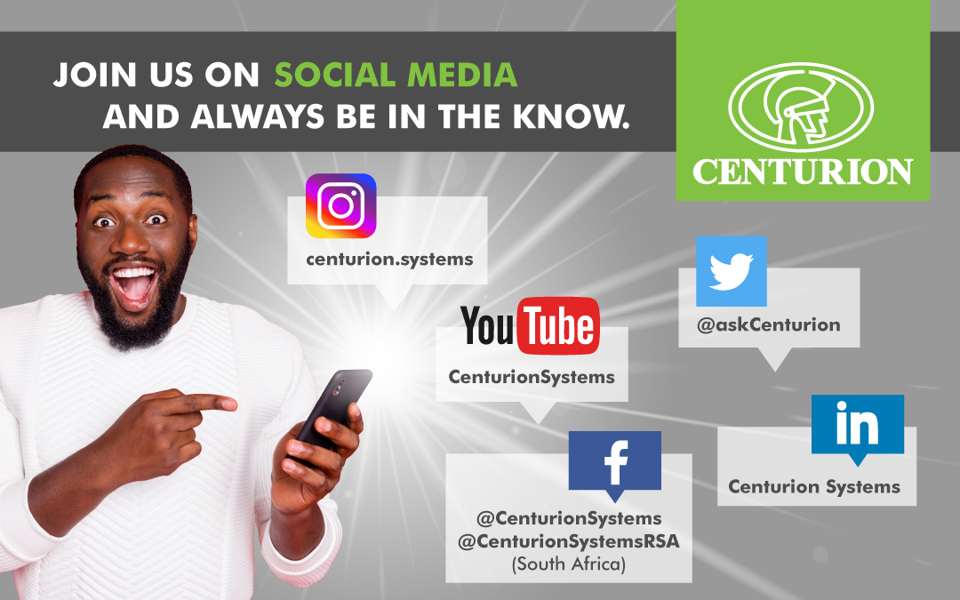 CENTURION Launches Dedicated Social Media Pages for Different Markets