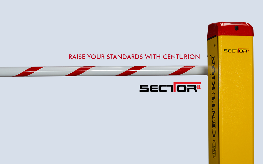 Raise Your Standards with the CENTURION SECTOR II Traffic Barrier