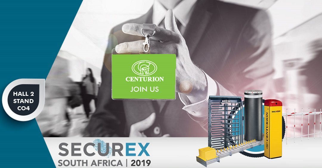 Join us at Securex South Africa 2019 | #SecurexSA2019