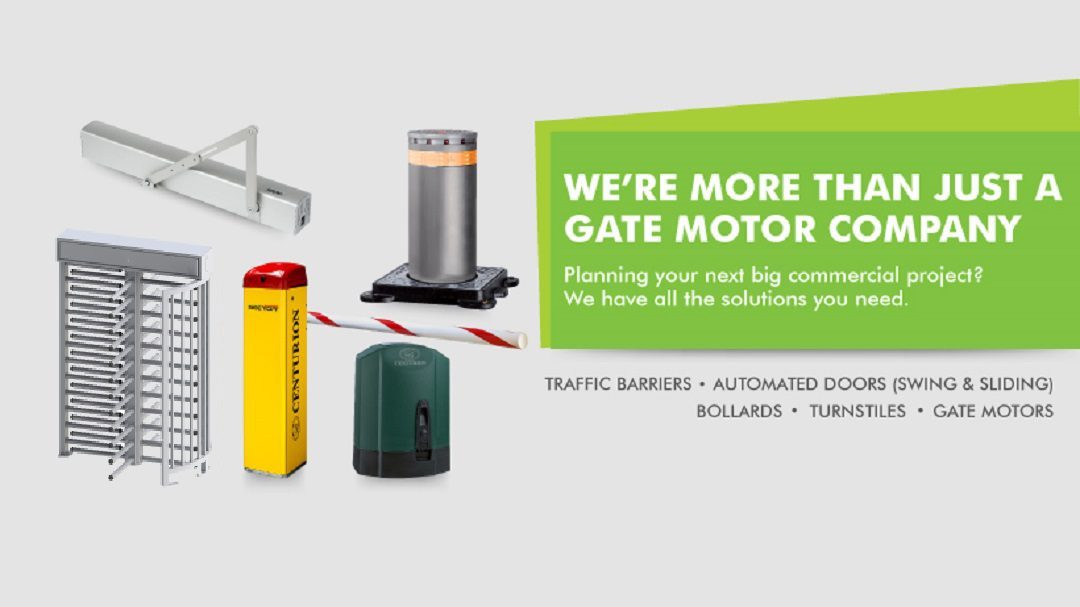 We’re More Than Just a Gate Motor Company: Introducing our Commercial Solutions Range